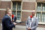 Den Haag 31 augustus 2021
Mark Rutte , Wopke Hoekstra Lillianne Ploumen Jesse Klaver Sigrid Kaag Gert Jan Segers en Rob Jetten op gesprek bij Mariette Hamer ivm vormen van nieuwe regering op het binnenhof. Gert Jan Segers en Jair Ferwerda
