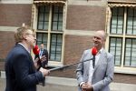 Den Haag 31 augustus 2021
Mark Rutte , Wopke Hoekstra Lillianne Ploumen Jesse Klaver Sigrid Kaag Gert Jan Segers en Rob Jetten op gesprek bij Mariette Hamer ivm vormen van nieuwe regering op het binnenhof. Gert Jan Segers en Jair Ferwerda