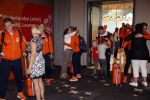 Schiphol 9 augustus 2021
Harrie Lavreijsen wordt verwelkomt door zijn ouders zus en vriendin Noor Leijten bij aankomst op schiphol.