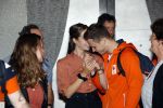 Schiphol 9 augustus 2021
Harrie Lavreijsen wordt verwelkomt door zijn ouders zus en vriendin Noor Leijten bij aankomst op schiphol.