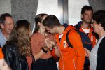 Schiphol 9 augustus 2021
Harrie Lavreijsen wordt verwelkomt door zijn ouders zus en vriendin Noor Leijten bij aankomst op schiphol.