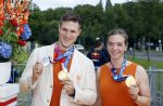 Den Haag 10 augustus 2021
De olympische sporters die een medaille hebben gewonnen op de olympische spelen van Tokyo worden geeerd door oa Mark Rutte en Minister Stef Blok. De huldiging vint plaats in het sportcentrum in het zuiderpark.
Aanwezig oa  Sifan Hassan Harrie Lavreysen  Kiran Badloe Annemiek v d Vleuten Niek Kimmann Shanne Braspennincx Abdi Nageeye Jeffrey Hoogland Gabriella Schloesser Steve Wijler Arno Kamminga Sharon v Rouwendaal Tom Dumoulin Anouk Vetter Femke Bol Nouchka Fontijn Merel Smulders Sanne v Dijke Maikel v d Vleuten Kirsten Wild Annemiek Bekkering Annette Duetz Emma Oosterwegel Marit Bouwmeester Anna v d Breggen Roy v d Berg , heren 4 roeien , dames 2 roeien, heren 4x 400m  en het nederlands dames hockeyteam .Ook chef de Mission Pieter v d Hoogenband is er natuurlijk bij .