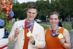 Den Haag 10 augustus 2021
De olympische sporters die een medaille hebben gewonnen op de olympische spelen van Tokyo worden geeerd door oa Mark Rutte en Minister Stef Blok. De huldiging vint plaats in het sportcentrum in het zuiderpark.
Aanwezig oa  Sifan Hassan Harrie Lavreysen  Kiran Badloe Annemiek v d Vleuten Niek Kimmann Shanne Braspennincx Abdi Nageeye Jeffrey Hoogland Gabriella Schloesser Steve Wijler Arno Kamminga Sharon v Rouwendaal Tom Dumoulin Anouk Vetter Femke Bol Nouchka Fontijn Merel Smulders Sanne v Dijke Maikel v d Vleuten Kirsten Wild Annemiek Bekkering Annette Duetz Emma Oosterwegel Marit Bouwmeester Anna v d Breggen Roy v d Berg , heren 4 roeien , dames 2 roeien, heren 4x 400m  en het nederlands dames hockeyteam .Ook chef de Mission Pieter v d Hoogenband is er natuurlijk bij .