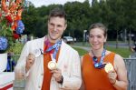 Den Haag 10 augustus 2021
De olympische sporters die een medaille hebben gewonnen op de olympische spelen van Tokyo worden geeerd door oa Mark Rutte en Minister Stef Blok. De huldiging vint plaats in het sportcentrum in het zuiderpark.
Aanwezig oa  Sifan Hassan Harrie Lavreysen  Kiran Badloe Annemiek v d Vleuten Niek Kimmann Shanne Braspennincx Abdi Nageeye Jeffrey Hoogland Gabriella Schloesser Steve Wijler Arno Kamminga Sharon v Rouwendaal Tom Dumoulin Anouk Vetter Femke Bol Nouchka Fontijn Merel Smulders Sanne v Dijke Maikel v d Vleuten Kirsten Wild Annemiek Bekkering Annette Duetz Emma Oosterwegel Marit Bouwmeester Anna v d Breggen Roy v d Berg , heren 4 roeien , dames 2 roeien, heren 4x 400m  en het nederlands dames hockeyteam .Ook chef de Mission Pieter v d Hoogenband is er natuurlijk bij .