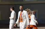 Den Haag 10 augustus 2021
Koning Willem Alexander en Koningin Maxima ontvangen op paleis noordeinde alle medaillewinnaars van de Olympische spelen in Tokyo. oa Sifan Hassan Harrie Lavreysen  Kiran Badloe Annemiek v d Vleuten Niek Kimmann Shanne Braspennincx Abdi Nageeye Jeffrey Hoogland Gabriella Schloesser Steve Wijler Arno Kamminga Sharon v Rouwendaal Tom Dumoulin Anouk Vetter Femke Bol Nouchka Fontijn Merel Smulders Sanne v Dijke Maikel v d Vleuten Kirsten Wild Annemiek Bekkering Annette Duetz Emma Oosterwegel Marit Bouwmeester Anna v d Breggen Roy v d Berg , heren 4 roeien , dames 2 roeien, heren 4x 400m  en het nederlands dames hockeyteam .Ook chef de Mission Pieter v d Hoogenband is er natuurlijk bij .