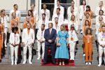 Den Haag 10 augustus 2021
Koning Willem Alexander en Koningin Maxima ontvangen op paleis noordeinde alle medaillewinnaars van de Olympische spelen in Tokyo. oa Sifan Hassan Harrie Lavreysen  Kiran Badloe Annemiek v d Vleuten Niek Kimmann Shanne Braspennincx Abdi Nageeye Jeffrey Hoogland Gabriella Schloesser Steve Wijler Arno Kamminga Sharon v Rouwendaal Tom Dumoulin Anouk Vetter Femke Bol Nouchka Fontijn Merel Smulders Sanne v Dijke Maikel v d Vleuten Kirsten Wild Annemiek Bekkering Annette Duetz Emma Oosterwegel Marit Bouwmeester Anna v d Breggen Roy v d Berg , heren 4 roeien , dames 2 roeien, heren 4x 400m  en het nederlands dames hockeyteam .Ook chef de Mission Pieter v d Hoogenband is er natuurlijk bij .