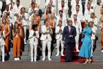Den Haag 10 augustus 2021
Koning Willem Alexander en Koningin Maxima ontvangen op paleis noordeinde alle medaillewinnaars van de Olympische spelen in Tokyo. oa Sifan Hassan Harrie Lavreysen  Kiran Badloe Annemiek v d Vleuten Niek Kimmann Shanne Braspennincx Abdi Nageeye Jeffrey Hoogland Gabriella Schloesser Steve Wijler Arno Kamminga Sharon v Rouwendaal Tom Dumoulin Anouk Vetter Femke Bol Nouchka Fontijn Merel Smulders Sanne v Dijke Maikel v d Vleuten Kirsten Wild Annemiek Bekkering Annette Duetz Emma Oosterwegel Marit Bouwmeester Anna v d Breggen Roy v d Berg , heren 4 roeien , dames 2 roeien, heren 4x 400m  en het nederlands dames hockeyteam .Ook chef de Mission Pieter v d Hoogenband is er natuurlijk bij .