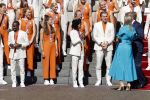 Den Haag 10 augustus 2021
Koning Willem Alexander en Koningin Maxima ontvangen op paleis noordeinde alle medaillewinnaars van de Olympische spelen in Tokyo. oa Sifan Hassan Harrie Lavreysen  Kiran Badloe Annemiek v d Vleuten Niek Kimmann Shanne Braspennincx Abdi Nageeye Jeffrey Hoogland Gabriella Schloesser Steve Wijler Arno Kamminga Sharon v Rouwendaal Tom Dumoulin Anouk Vetter Femke Bol Nouchka Fontijn Merel Smulders Sanne v Dijke Maikel v d Vleuten Kirsten Wild Annemiek Bekkering Annette Duetz Emma Oosterwegel Marit Bouwmeester Anna v d Breggen Roy v d Berg , heren 4 roeien , dames 2 roeien, heren 4x 400m  en het nederlands dames hockeyteam .Ook chef de Mission Pieter v d Hoogenband is er natuurlijk bij .