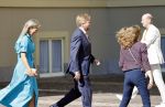 Den Haag 10 augustus 2021
Koning Willem Alexander en Koningin Maxima ontvangen op paleis noordeinde alle medaillewinnaars van de Olympische spelen in Tokyo. oa Sifan Hassan Harrie Lavreysen  Kiran Badloe Annemiek v d Vleuten Niek Kimmann Shanne Braspennincx Abdi Nageeye Jeffrey Hoogland Gabriella Schloesser Steve Wijler Arno Kamminga Sharon v Rouwendaal Tom Dumoulin Anouk Vetter Femke Bol Nouchka Fontijn Merel Smulders Sanne v Dijke Maikel v d Vleuten Kirsten Wild Annemiek Bekkering Annette Duetz Emma Oosterwegel Marit Bouwmeester Anna v d Breggen Roy v d Berg , heren 4 roeien , dames 2 roeien, heren 4x 400m  en het nederlands dames hockeyteam .Ook chef de Mission Pieter v d Hoogenband is er natuurlijk bij .