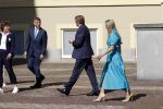 Den Haag 10 augustus 2021
Koning Willem Alexander en Koningin Maxima ontvangen op paleis noordeinde alle medaillewinnaars van de Olympische spelen in Tokyo. oa Sifan Hassan Harrie Lavreysen  Kiran Badloe Annemiek v d Vleuten Niek Kimmann Shanne Braspennincx Abdi Nageeye Jeffrey Hoogland Gabriella Schloesser Steve Wijler Arno Kamminga Sharon v Rouwendaal Tom Dumoulin Anouk Vetter Femke Bol Nouchka Fontijn Merel Smulders Sanne v Dijke Maikel v d Vleuten Kirsten Wild Annemiek Bekkering Annette Duetz Emma Oosterwegel Marit Bouwmeester Anna v d Breggen Roy v d Berg , heren 4 roeien , dames 2 roeien, heren 4x 400m  en het nederlands dames hockeyteam .Ook chef de Mission Pieter v d Hoogenband is er natuurlijk bij .