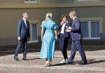 Den Haag 10 augustus 2021
Koning Willem Alexander en Koningin Maxima ontvangen op paleis noordeinde alle medaillewinnaars van de Olympische spelen in Tokyo. oa Sifan Hassan Harrie Lavreysen  Kiran Badloe Annemiek v d Vleuten Niek Kimmann Shanne Braspennincx Abdi Nageeye Jeffrey Hoogland Gabriella Schloesser Steve Wijler Arno Kamminga Sharon v Rouwendaal Tom Dumoulin Anouk Vetter Femke Bol Nouchka Fontijn Merel Smulders Sanne v Dijke Maikel v d Vleuten Kirsten Wild Annemiek Bekkering Annette Duetz Emma Oosterwegel Marit Bouwmeester Anna v d Breggen Roy v d Berg , heren 4 roeien , dames 2 roeien, heren 4x 400m  en het nederlands dames hockeyteam .Ook chef de Mission Pieter v d Hoogenband is er natuurlijk bij .