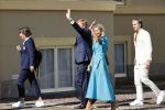 Den Haag 10 augustus 2021
Koning Willem Alexander en Koningin Maxima ontvangen op paleis noordeinde alle medaillewinnaars van de Olympische spelen in Tokyo. oa Sifan Hassan Harrie Lavreysen  Kiran Badloe Annemiek v d Vleuten Niek Kimmann Shanne Braspennincx Abdi Nageeye Jeffrey Hoogland Gabriella Schloesser Steve Wijler Arno Kamminga Sharon v Rouwendaal Tom Dumoulin Anouk Vetter Femke Bol Nouchka Fontijn Merel Smulders Sanne v Dijke Maikel v d Vleuten Kirsten Wild Annemiek Bekkering Annette Duetz Emma Oosterwegel Marit Bouwmeester Anna v d Breggen Roy v d Berg , heren 4 roeien , dames 2 roeien, heren 4x 400m  en het nederlands dames hockeyteam .Ook chef de Mission Pieter v d Hoogenband is er natuurlijk bij .