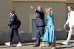 Den Haag 10 augustus 2021
Koning Willem Alexander en Koningin Maxima ontvangen op paleis noordeinde alle medaillewinnaars van de Olympische spelen in Tokyo. oa Sifan Hassan Harrie Lavreysen  Kiran Badloe Annemiek v d Vleuten Niek Kimmann Shanne Braspennincx Abdi Nageeye Jeffrey Hoogland Gabriella Schloesser Steve Wijler Arno Kamminga Sharon v Rouwendaal Tom Dumoulin Anouk Vetter Femke Bol Nouchka Fontijn Merel Smulders Sanne v Dijke Maikel v d Vleuten Kirsten Wild Annemiek Bekkering Annette Duetz Emma Oosterwegel Marit Bouwmeester Anna v d Breggen Roy v d Berg , heren 4 roeien , dames 2 roeien, heren 4x 400m  en het nederlands dames hockeyteam .Ook chef de Mission Pieter v d Hoogenband is er natuurlijk bij .