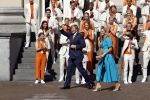 Den Haag 10 augustus 2021
Koning Willem Alexander en Koningin Maxima ontvangen op paleis noordeinde alle medaillewinnaars van de Olympische spelen in Tokyo. oa Sifan Hassan Harrie Lavreysen  Kiran Badloe Annemiek v d Vleuten Niek Kimmann Shanne Braspennincx Abdi Nageeye Jeffrey Hoogland Gabriella Schloesser Steve Wijler Arno Kamminga Sharon v Rouwendaal Tom Dumoulin Anouk Vetter Femke Bol Nouchka Fontijn Merel Smulders Sanne v Dijke Maikel v d Vleuten Kirsten Wild Annemiek Bekkering Annette Duetz Emma Oosterwegel Marit Bouwmeester Anna v d Breggen Roy v d Berg , heren 4 roeien , dames 2 roeien, heren 4x 400m  en het nederlands dames hockeyteam .Ook chef de Mission Pieter v d Hoogenband is er natuurlijk bij .