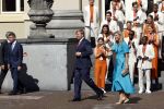 Den Haag 10 augustus 2021
Koning Willem Alexander en Koningin Maxima ontvangen op paleis noordeinde alle medaillewinnaars van de Olympische spelen in Tokyo. oa Sifan Hassan Harrie Lavreysen  Kiran Badloe Annemiek v d Vleuten Niek Kimmann Shanne Braspennincx Abdi Nageeye Jeffrey Hoogland Gabriella Schloesser Steve Wijler Arno Kamminga Sharon v Rouwendaal Tom Dumoulin Anouk Vetter Femke Bol Nouchka Fontijn Merel Smulders Sanne v Dijke Maikel v d Vleuten Kirsten Wild Annemiek Bekkering Annette Duetz Emma Oosterwegel Marit Bouwmeester Anna v d Breggen Roy v d Berg , heren 4 roeien , dames 2 roeien, heren 4x 400m  en het nederlands dames hockeyteam .Ook chef de Mission Pieter v d Hoogenband is er natuurlijk bij .