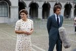 Den Haag 31 augustus 2021
Mark Rutte , Wopke Hoekstra Lillianne Ploumen Jesse Klaver Sigrid Kaag Gert Jan Segers en Rob Jetten op gesprek bij Mariette Hamer ivm vormen van nieuwe regering op het binnenhof. Lillianne Ploumen en  Jesse Klaver