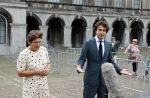 Den Haag 31 augustus 2021
Mark Rutte , Wopke Hoekstra Lillianne Ploumen Jesse Klaver Sigrid Kaag Gert Jan Segers en Rob Jetten op gesprek bij Mariette Hamer ivm vormen van nieuwe regering op het binnenhof. Lillianne Ploumen en  Jesse Klaver