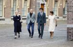 Den Haag 31 augustus 2021
Mark Rutte , Wopke Hoekstra Lillianne Ploumen Jesse Klaver Sigrid Kaag Gert Jan Segers en Rob Jetten op gesprek bij Mariette Hamer ivm vormen van nieuwe regering op het binnenhof. Lillianne Ploumen en  Jesse Klaver