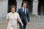 Den Haag 31 augustus 2021
Mark Rutte , Wopke Hoekstra Lillianne Ploumen Jesse Klaver Sigrid Kaag Gert Jan Segers en Rob Jetten op gesprek bij Mariette Hamer ivm vormen van nieuwe regering op het binnenhof. Lillianne Ploumen en  Jesse Klaver