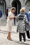Den Haag 31 augustus 2021
Mark Rutte , Wopke Hoekstra Lillianne Ploumen Jesse Klaver Sigrid Kaag Gert Jan Segers en Rob Jetten op gesprek bij Mariette Hamer ivm vormen van nieuwe regering op het binnenhof. Lillianne Ploumen met haar oude leraar