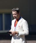 Den Haag 10 augustus 2021
Koning Willem Alexander en Koningin Maxima ontvangen op paleis noordeinde alle medaillewinnaars van de Olympische spelen in Tokyo. oa Sifan Hassan Harrie Lavreysen  Kiran Badloe Annemiek v d Vleuten Niek Kimmann Shanne Braspennincx Abdi Nageeye Jeffrey Hoogland Gabriella Schloesser Steve Wijler Arno Kamminga Sharon v Rouwendaal Tom Dumoulin Anouk Vetter Femke Bol Nouchka Fontijn Merel Smulders Sanne v Dijke Maikel v d Vleuten Kirsten Wild Annemiek Bekkering Annette Duetz Emma Oosterwegel Marit Bouwmeester Anna v d Breggen Roy v d Berg , heren 4 roeien , dames 2 roeien, heren 4x 400m  en het nederlands dames hockeyteam .Ook chef de Mission Pieter v d Hoogenband is er natuurlijk bij .