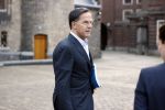 Den Haag 31 augustus 2021
Mark Rutte , Wopke Hoekstra Lillianne Ploumen Jesse Klaver Sigrid Kaag Gert Jan Segers en Rob Jetten op gesprek bij Mariette Hamer ivm vormen van nieuwe regering op het binnenhof.