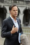 Den Haag 31 augustus 2021
Mark Rutte , Wopke Hoekstra Lillianne Ploumen Jesse Klaver Sigrid Kaag Gert Jan Segers en Rob Jetten op gesprek bij Mariette Hamer ivm vormen van nieuwe regering op het binnenhof.