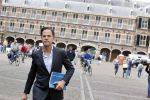 Den Haag 31 augustus 2021
Mark Rutte , Wopke Hoekstra Lillianne Ploumen Jesse Klaver Sigrid Kaag Gert Jan Segers en Rob Jetten op gesprek bij Mariette Hamer ivm vormen van nieuwe regering op het binnenhof.