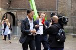 Den Haag 31 augustus 2021
Mark Rutte , Wopke Hoekstra Lillianne Ploumen Jesse Klaver Sigrid Kaag Gert Jan Segers en Rob Jetten op gesprek bij Mariette Hamer ivm vormen van nieuwe regering op het binnenhof. Mark en Jair Ferwerda