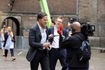 Den Haag 31 augustus 2021
Mark Rutte , Wopke Hoekstra Lillianne Ploumen Jesse Klaver Sigrid Kaag Gert Jan Segers en Rob Jetten op gesprek bij Mariette Hamer ivm vormen van nieuwe regering op het binnenhof. Mark en Jair Ferwerda