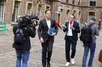 Den Haag 31 augustus 2021
Mark Rutte , Wopke Hoekstra Lillianne Ploumen Jesse Klaver Sigrid Kaag Gert Jan Segers en Rob Jetten op gesprek bij Mariette Hamer ivm vormen van nieuwe regering op het binnenhof. Mark en Jair Ferwerda
