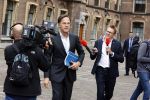 Den Haag 31 augustus 2021
Mark Rutte , Wopke Hoekstra Lillianne Ploumen Jesse Klaver Sigrid Kaag Gert Jan Segers en Rob Jetten op gesprek bij Mariette Hamer ivm vormen van nieuwe regering op het binnenhof. Mark en Jair Ferwerda