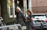 Amsterdam 25 augustus 2021
Matthijs v heijningen en zijn vrouw Guurtje Buddenberg in Amsterdam zuid