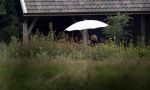 Eefde 12 augustus 2021
Matthijs v Nieuwkerk en zijn vriendin Martha Riemsma vieren vakantie bij het vakantiehuis van Matthijs