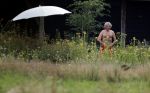 Eefde 12 augustus 2021
Matthijs v Nieuwkerk en zijn vriendin Martha Riemsma vieren vakantie bij het vakantiehuis van Matthijs
