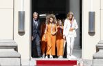 Den Haag 10 augustus 2021
Koning Willem Alexander en Koningin Maxima ontvangen op paleis noordeinde alle medaillewinnaars van de Olympische spelen in Tokyo. oa Sifan Hassan Harrie Lavreysen  Kiran Badloe Annemiek v d Vleuten Niek Kimmann Shanne Braspennincx Abdi Nageeye Jeffrey Hoogland Gabriella Schloesser Steve Wijler Arno Kamminga Sharon v Rouwendaal Tom Dumoulin Anouk Vetter Femke Bol Nouchka Fontijn Merel Smulders Sanne v Dijke Maikel v d Vleuten Kirsten Wild Annemiek Bekkering Annette Duetz Emma Oosterwegel Marit Bouwmeester Anna v d Breggen Roy v d Berg , heren 4 roeien , dames 2 roeien, heren 4x 400m  en het nederlands dames hockeyteam .Ook chef de Mission Pieter v d Hoogenband is er natuurlijk bij .