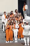 Den Haag 10 augustus 2021
Koning Willem Alexander en Koningin Maxima ontvangen op paleis noordeinde alle medaillewinnaars van de Olympische spelen in Tokyo. oa Sifan Hassan Harrie Lavreysen  Kiran Badloe Annemiek v d Vleuten Niek Kimmann Shanne Braspennincx Abdi Nageeye Jeffrey Hoogland Gabriella Schloesser Steve Wijler Arno Kamminga Sharon v Rouwendaal Tom Dumoulin Anouk Vetter Femke Bol Nouchka Fontijn Merel Smulders Sanne v Dijke Maikel v d Vleuten Kirsten Wild Annemiek Bekkering Annette Duetz Emma Oosterwegel Marit Bouwmeester Anna v d Breggen Roy v d Berg , heren 4 roeien , dames 2 roeien, heren 4x 400m  en het nederlands dames hockeyteam .Ook chef de Mission Pieter v d Hoogenband is er natuurlijk bij .