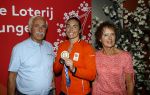 Schiphol 9 augustus 2021
Aankomst olympische sporters op schiphol in hotel Hilton.Nouchka Fontijn met haar ouders en hond