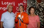Schiphol 9 augustus 2021
Aankomst olympische sporters op schiphol in hotel Hilton.Nouchka Fontijn met haar ouders en hond