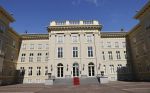 Den Haag 10 augustus 2021
Koning Willem Alexander en Koningin Maxima ontvangen op paleis noordeinde alle medaillewinnaars van de Olympische spelen in Tokyo. oa Sifan Hassan Harrie Lavreysen  Kiran Badloe Annemiek v d Vleuten Niek Kimmann Shanne Braspennincx Abdi Nageeye Jeffrey Hoogland Gabriella Schloesser Steve Wijler Arno Kamminga Sharon v Rouwendaal Tom Dumoulin Anouk Vetter Femke Bol Nouchka Fontijn Merel Smulders Sanne v Dijke Maikel v d Vleuten Kirsten Wild Annemiek Bekkering Annette Duetz Emma Oosterwegel Marit Bouwmeester Anna v d Breggen Roy v d Berg , heren 4 roeien , dames 2 roeien, heren 4x 400m  en het nederlands dames hockeyteam .Ook chef de Mission Pieter v d Hoogenband is er natuurlijk bij .