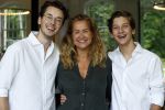 Leersum 26 augustus 2021
Expositie Paulien Huizinga bij Parc Broekhuizen . paulien met haar zoons Paul en Pieter
