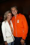 Schiphol 9 augustus 2021
Pieter v d Hoogenband met zijn vrouw Marie Jose bij aankomst op schiphol.