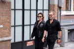 Amsterdam 26 augustus 2021
Prins Bernhard en Prinses Annette  op straat in het centrum van Amsterdam.