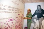Amsterdam 25 augustus 2021
Expositie met Prinses Eloise in de Beurs v Berlage. Het is een event van Magnum ijs.