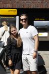 Amsterdam 15 augustus 2021 
Quincy Schellevis met zijn dochter Bobby en hun Biro