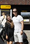 Amsterdam 15 augustus 2021 
Quincy Schellevis met zijn dochter Bobby en hun Biro