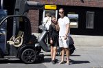 Amsterdam 15 augustus 2021 
Quincy Schellevis met zijn dochter Bobby en hun Biro