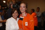Schiphol 9 augustus 2021
Aankomst olympische sporters op schiphol in hotel Hilton. Shanne Braspennincx werd opgehaald door haar moeder zus en broer