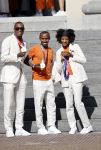 Den Haag 10 augustus 2021
Koning Willem Alexander en Koningin Maxima ontvangen op paleis noordeinde alle medaillewinnaars van de Olympische spelen in Tokyo. oa Sifan Hassan Harrie Lavreysen  Kiran Badloe Annemiek v d Vleuten Niek Kimmann Shanne Braspennincx Abdi Nageeye Jeffrey Hoogland Gabriella Schloesser Steve Wijler Arno Kamminga Sharon v Rouwendaal Tom Dumoulin Anouk Vetter Femke Bol Nouchka Fontijn Merel Smulders Sanne v Dijke Maikel v d Vleuten Kirsten Wild Annemiek Bekkering Annette Duetz Emma Oosterwegel Marit Bouwmeester Anna v d Breggen Roy v d Berg , heren 4 roeien , dames 2 roeien, heren 4x 400m  en het nederlands dames hockeyteam .Ook chef de Mission Pieter v d Hoogenband is er natuurlijk bij .
