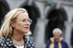Den Haag 31 augustus 2021
Mark Rutte , Wopke Hoekstra Lillianne Ploumen Jesse Klaver Sigrid Kaag Gert Jan Segers en Rob Jetten op gesprek bij Mariette Hamer ivm vormen van nieuwe regering op het binnenhof.